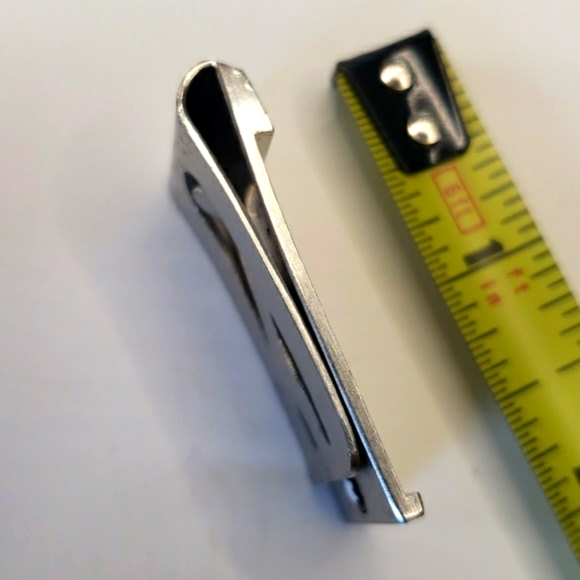 Mont Blanc Germany vintage VTG silver money clip signed with hallmark star - Picture 6 of 10